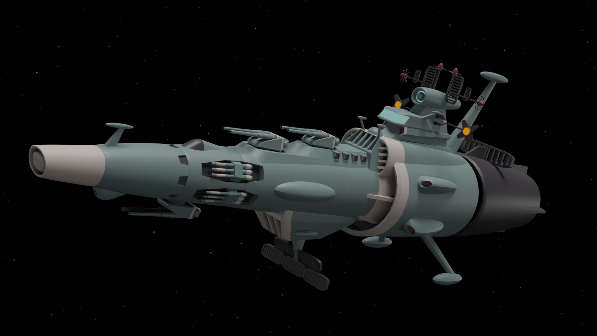 EDF Light Cruise Side Angle Render